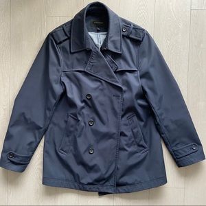 BANANA REPUBLIC Men Coat Navy Blue